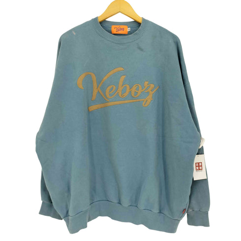ケボズ KEboz ICON LOGO FELT SWEAT CREWNECK メンズ JPN:XL