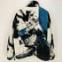 ザラ ZARA マーブル柄 ボア フリースジャケット メンズ import:XL