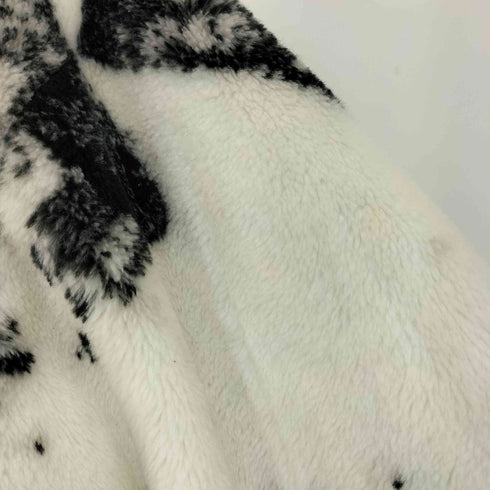 ザラ ZARA マーブル柄 ボア フリースジャケット メンズ import:XL