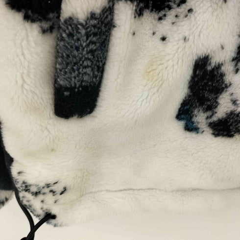 ザラ ZARA マーブル柄 ボア フリースジャケット メンズ import:XL