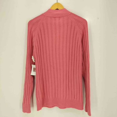 ジェイプレス J.PRESS ハーフジップ ケーブルニット レディース import:L