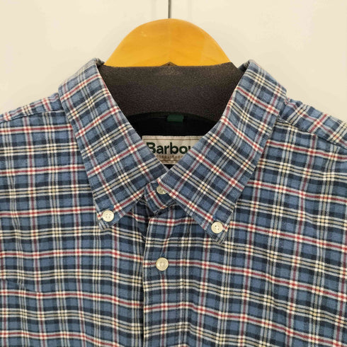 バブアー Barbour REGULAR FIT ボタンダウンL/Sチェックシャツ メンズ import:XL