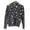 アベイシングエイプ A BATHING APE COLLEGE LOGO ZIP HOODIE Grow In The Dark カレッジ ロゴ モノグラム フルジップ フーディー 蓄光 プリント エイプヘッド 総柄 メンズ JPN:S