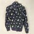 アベイシングエイプ A BATHING APE COLLEGE LOGO ZIP HOODIE Grow In The Dark カレッジ ロゴ モノグラム フルジップ フーディー 蓄光 プリント エイプヘッド 総柄 メンズ JPN:S