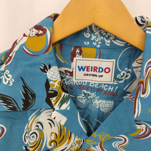 ウィアード WEIRDO WEIRDO HUT - L/S SHIRTS ロングスリーブ アロハシャツ メンズ JPN:S