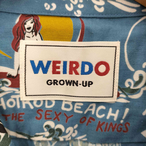 ウィアード WEIRDO WEIRDO HUT - L/S SHIRTS ロングスリーブ アロハシャツ メンズ JPN:S