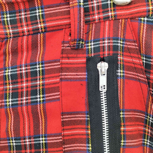 Phaze Clothing Y2K 英国製 タータンチェック ボンテージパンツ メンズ 32