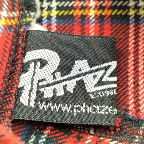 Phaze Clothing Y2K 英国製 タータンチェック ボンテージパンツ メンズ 32
