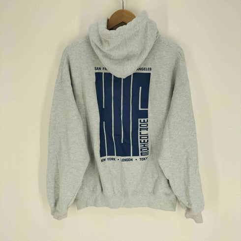 ハフ HUF 24AW BIG BLOCK FLEECE HOODIE ビッグ ブロック フリース フーディー パーカー メンズ import:XL