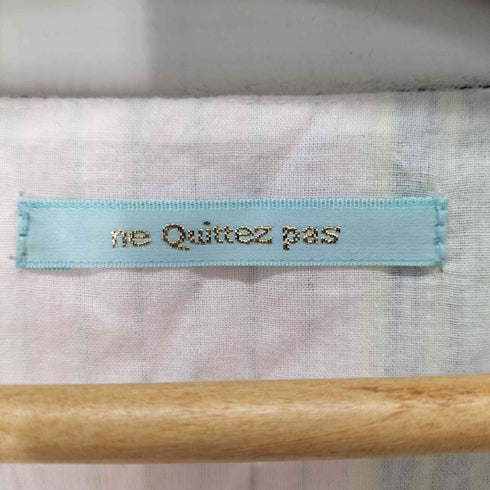 ヌキテパ NE QUITTEZ PAS マルチストライプワンピース レディース ONE SIZE