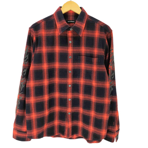 NOT4NERD 24AW UNISEX NOT4NERDチェック Flannnel シャツ メンズ import:L