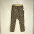 カンビオ CAMBIO Leopard relax pants レオバード リラックスパンツ メンズ JPN:L