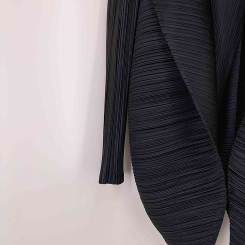 プリーツプリーズイッセイミヤケ PLEATS PLEASE ISSEY MIYAKE 13AW 変形 プリーツ カーディガン レディース