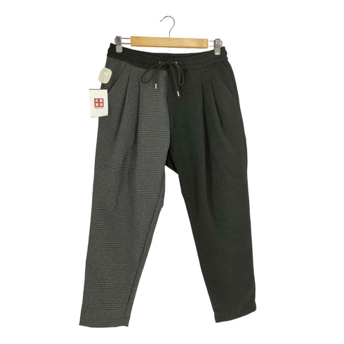 ANGENEHM チェック切替 2タック イージーパンツ メンズ JPN:M