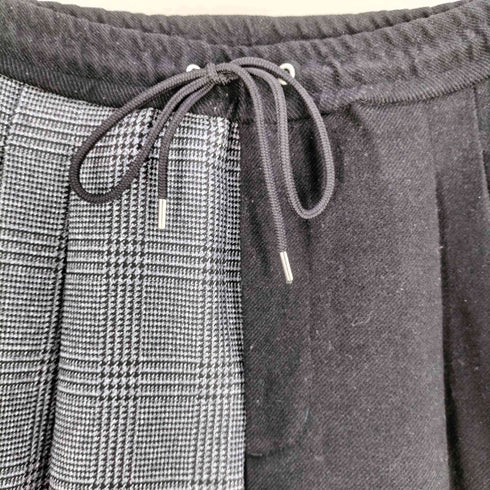 ANGENEHM チェック切替 2タック イージーパンツ メンズ JPN:M