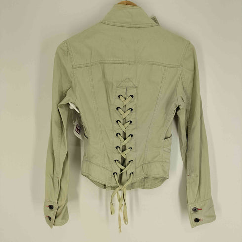ディーゼル DIESEL 90-00S 旧タグ レースアップ デザイン 変形ジャケット Y2K レディース import:S