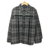 yuji yamada オンブレチェック ウール混 シャツジャケット メンズ JPN:2