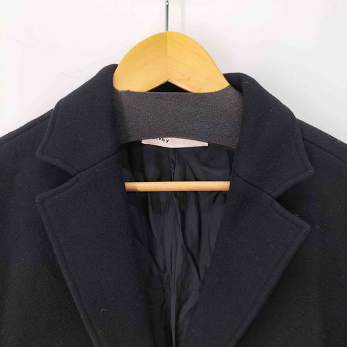ブラックバイマウジー BLACK by moussy ウール混 チェスターコート レディース JPN:1