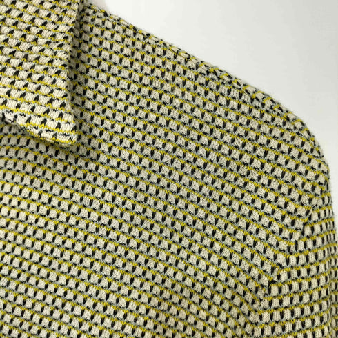 クリストフルメール CHRISTOPHE LEMAIRE 90S 初期タグ カシミヤ混 ロングスリーブポロニット メンズ JPN:2