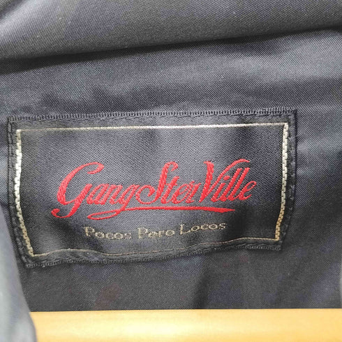 ギャングスタビル GANGSTERVILLE LOCOS - DOWN JACKET アクリルファー ダウンジャケット メンズ JPN:L