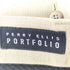 ペリーエリスポートフォリオ PERRY ELLIS PORTFOLIO 2タックワイドスラックス メンズ 32/32