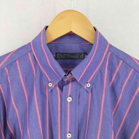 dug powell イタリア製 L/S BD ストライプシャツ メンズ 42