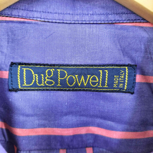 dug powell イタリア製 L/S BD ストライプシャツ メンズ 42