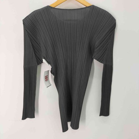 プリーツプリーズイッセイミヤケ PLEATS PLEASE ISSEY MIYAKE プリーツ加工 プリーツプリーズ 長袖カットソー レディース 3