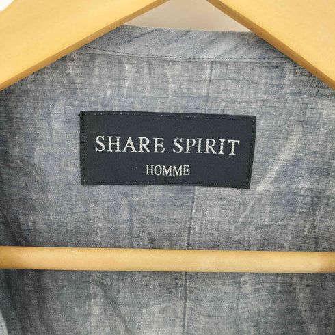 シェアースピリット SHARE SPIRIT ユニオンジャック ダメージ加工 ベスト Y2K メンズ JPN:46