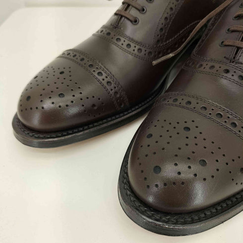 グラッドハンド GLADHAND SEMI BROGUE OXFORD SHOES レザー オックスフォードシューズ レディース JPN:24