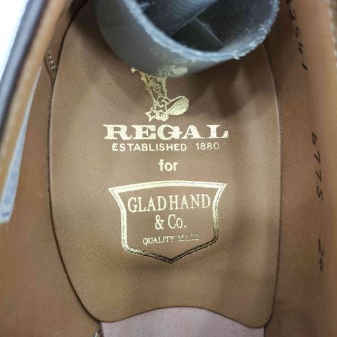 グラッドハンド GLADHAND SEMI BROGUE OXFORD SHOES レザー オックスフォードシューズ レディース JPN:24