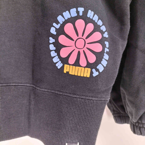プーマ PUMA DOWNTOWN GRAPHICS ピースマーク プルオーバーフーディ レディース import:M