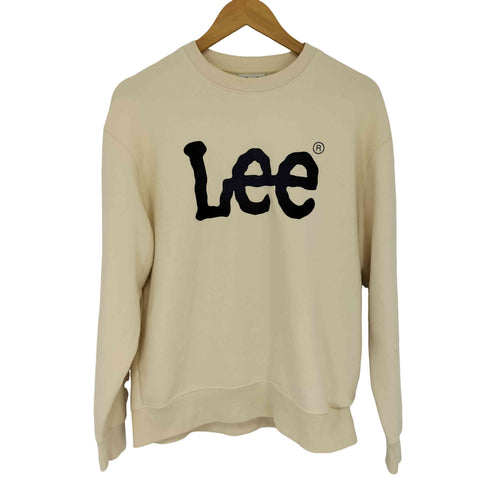 リー Lee ロゴプリントクルーネックスウェット メンズ JPN:S