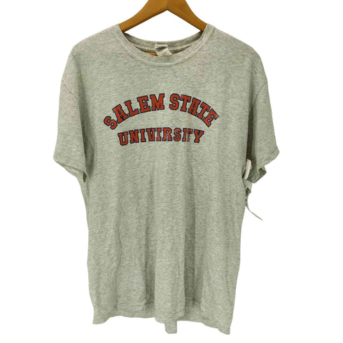 ギルダン GILDAN 00S 二枚タグ プリント カレッジ 半袖 Tシャツ 霜降り メンズ import:L