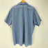 シンタス CINTAS シンプルチェック 企業ロゴ S/S ワークシャツ メンズ import:XL