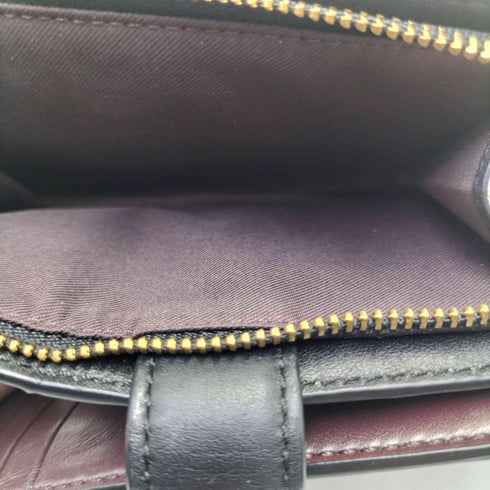 コーチ COACH デボスド シグネチャー パテント レザー エンボス加工 シグネチャー レザー ウォレット メンズ