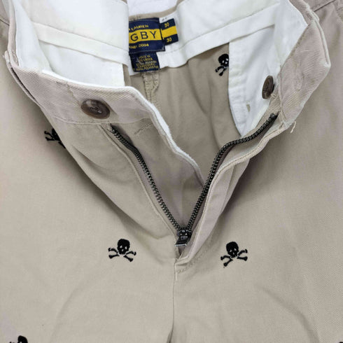 ラグビーラルフローレン Rugby Ralph Lauren スカル刺繍 チノパンツ メンズ 30
