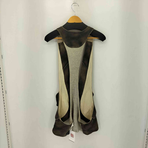 シェアースピリット SHARE SPIRIT 切替 コットン ロングベスト Y2K メンズ JPN:46