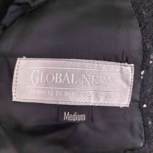 global news ウールテーラードジャケット メンズ import:M