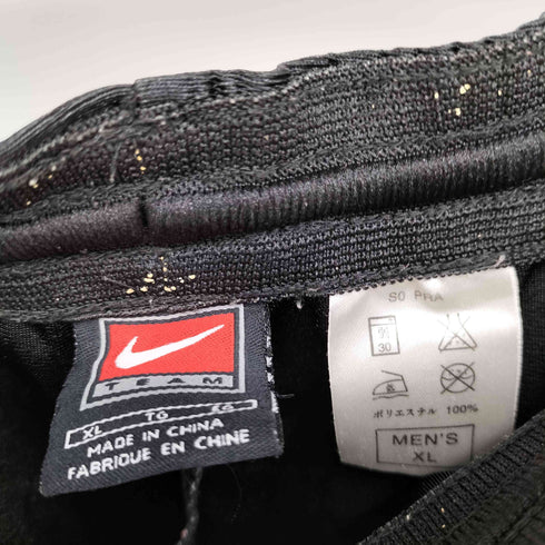 ナイキ NIKE 00s TEAMロゴ スウッシュ刺繍 イージーショーツ バスパン メンズ JPN:XL