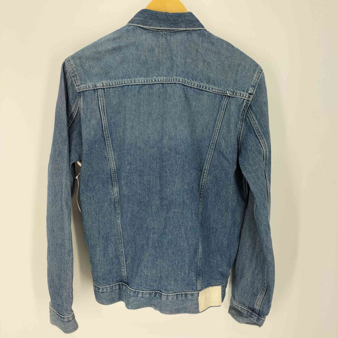 カルバンクラインジーンズ Calvin Klein Jeans 3rd型 ロゴ 刻印ボタン デニム ジャケット メンズ import:S
