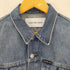 カルバンクラインジーンズ Calvin Klein Jeans 3rd型 ロゴ 刻印ボタン デニム ジャケット メンズ import:S