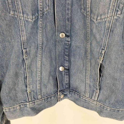 カルバンクラインジーンズ Calvin Klein Jeans 3rd型 ロゴ 刻印ボタン デニム ジャケット メンズ import:S