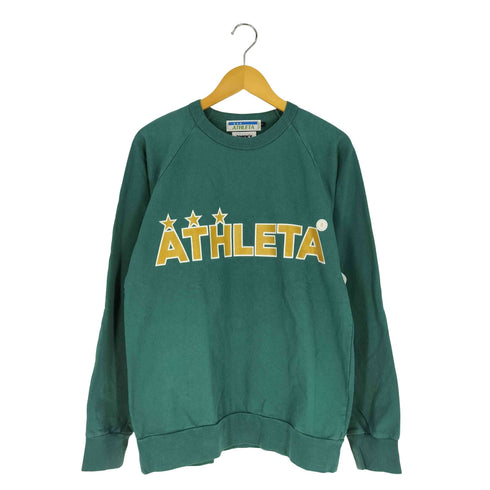 アスレタ ATHLETA JOHN'S USA製 ロゴプリントスウェット メンズ import:L