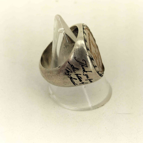 グラッドハンド GLADHAND MEDAL RING 10th ANNIVERSARY 10周年 メダルリング メンズ 17号