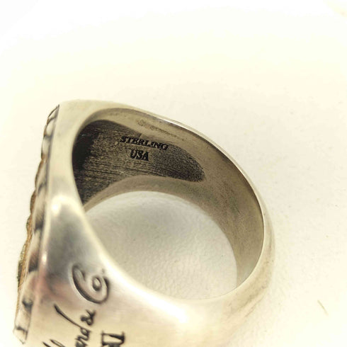 グラッドハンド GLADHAND MEDAL RING 10th ANNIVERSARY 10周年 メダルリング メンズ 17号