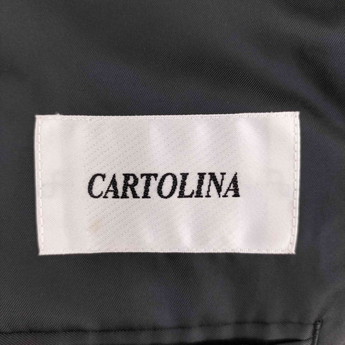 cartolina 2B ストライプテーラードジャケットパンツセットアップ メンズ チェスト98/ウエスト88