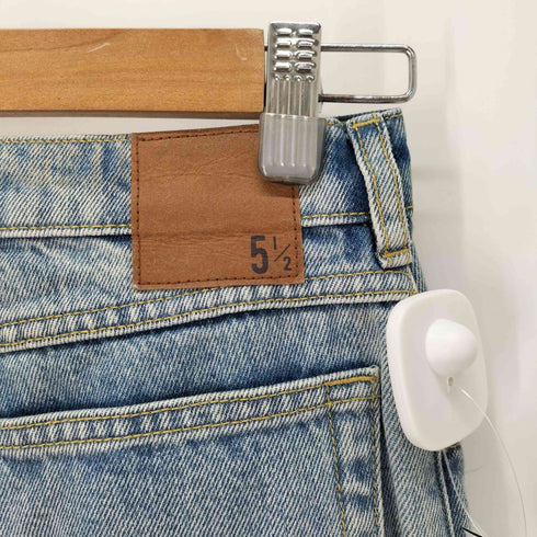 スピックアンドスパン Spick and Span 23SS 5 1/2 FRONT CRUSHED DENIM レディース 27
