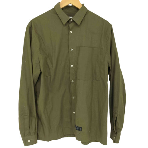 ザラ ZARA リラックスフィット プレーンシャツ メンズ import:L