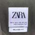 ザラ ZARA リラックスフィット プレーンシャツ メンズ import:L